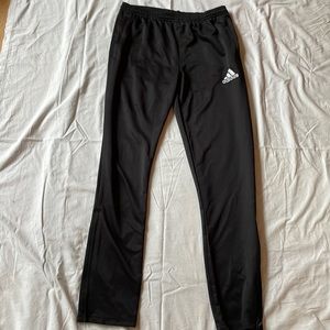 Adidas black track pants